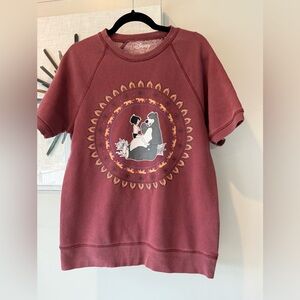NWT! Disney Short Sleeve Jungle Book Baloo Mowgli Mandala